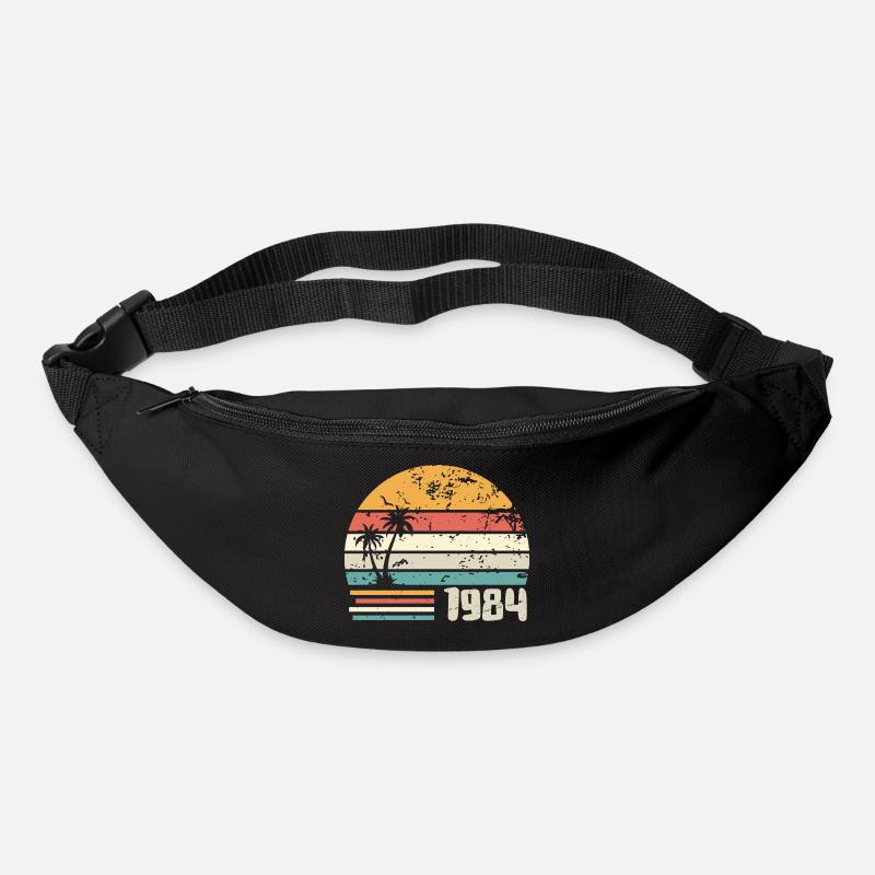1984 Geburtstagsgeschenk - Made in 1984 Retro 1984 - Gürteltasche - Schwarz