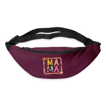 Mama - Gürteltasche - Burgunderrot - Vorne