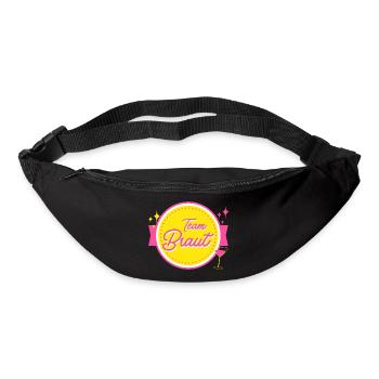 Team Braut - Gürteltasche - Schwarz - Vorne