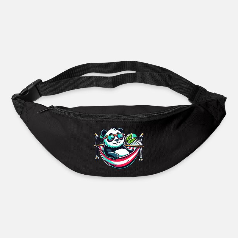 Panda - Gürteltasche - Schwarz