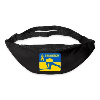 Ukraine Field Hockey Solidarity - Bum bag - black - Front