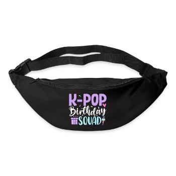 K Pop Birthday Squad - Bum bag - black - Front