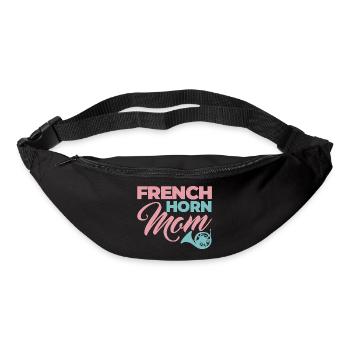 French Horn Mom - Bum bag - black - Front