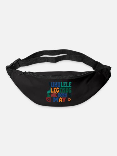 Ukulele Legends are born in May - Bum bag - black
