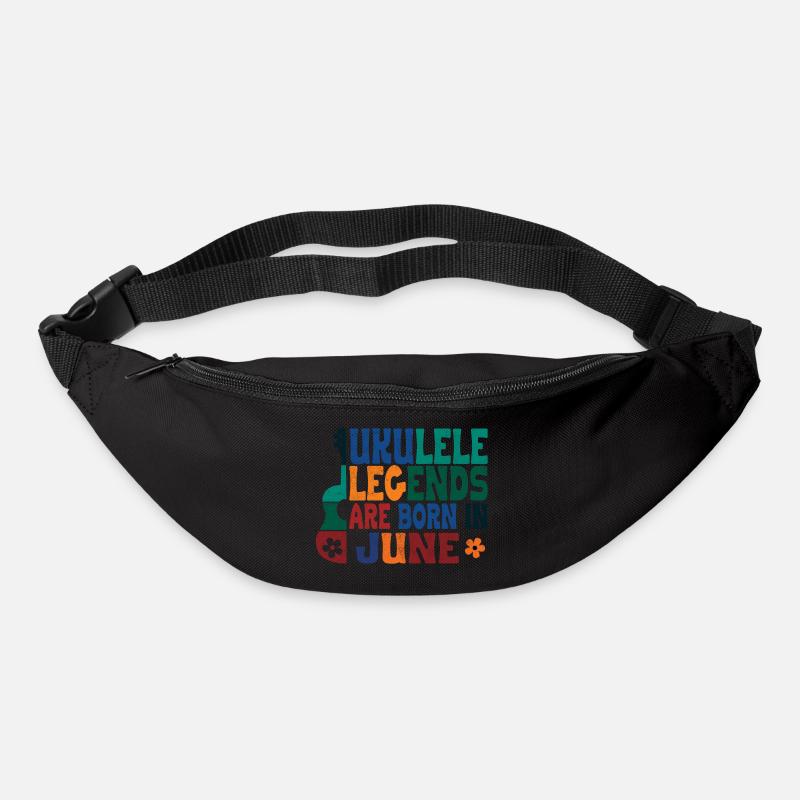 Ukulele Legends are born in June - Bum bag - black