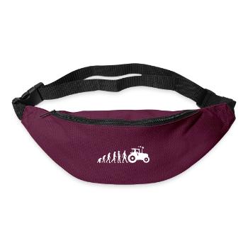 Tractor - Evolution - Trekker - Farmer - Bum bag - burgundy - Front