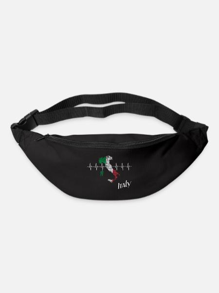 Italy italy - Gürteltasche - Schwarz