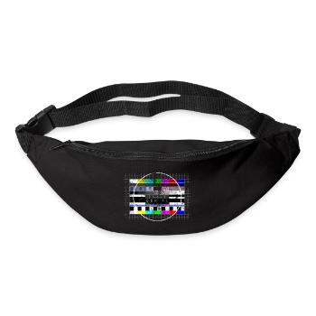 DDR Testbild Color look utilisé - années 80 - Sac banane - noir - Devant