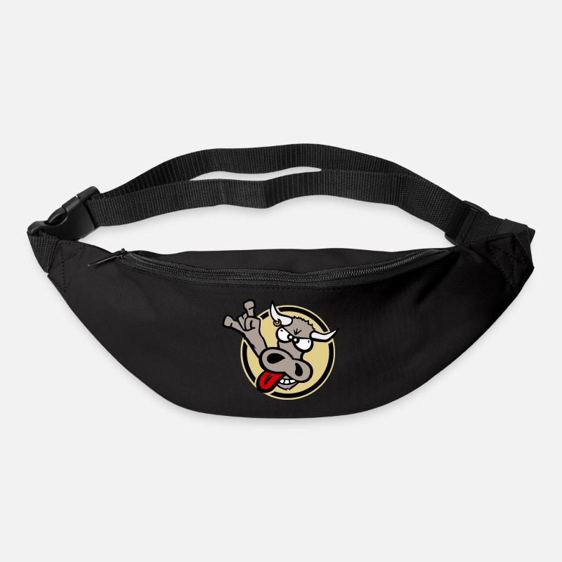 osttiroler-kuh-color - Gürteltasche - Schwarz