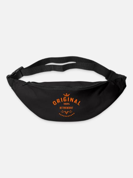 Original 100 Prozent Betriebsrat - RAHMENLOS Beruf - Gürteltasche - Schwarz