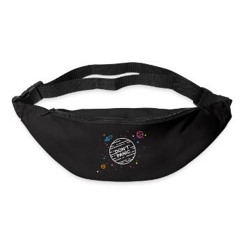 Don't Panic - Gürteltasche - Schwarz - Vorne