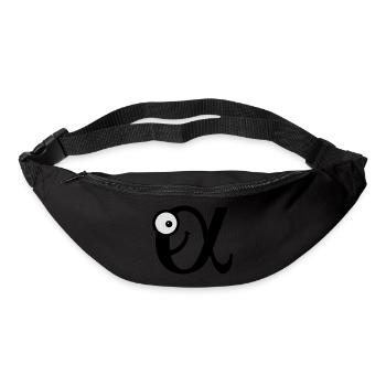 alphatier - Gürteltasche - Schwarz - Vorne