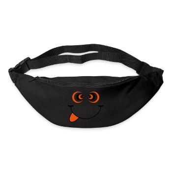 psychedelisch smiley - Gürteltasche - Schwarz - Vorne