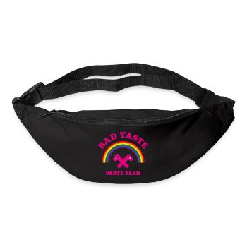 Bad Taste Party Team (Unicorn / Rainbow / Cooper) - Bum bag - black - Front