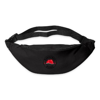 Badisches Mädel - Gürteltasche - Schwarz - Vorne