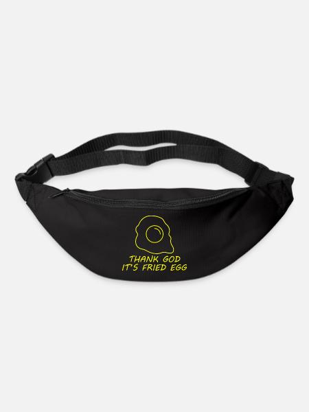 Fun Fun Drôle - Sac banane - noir