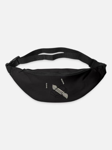 Magie de l’argent - Sac banane - noir