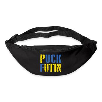 Puck futin Ukraine - Gürteltasche - Schwarz - Vorne