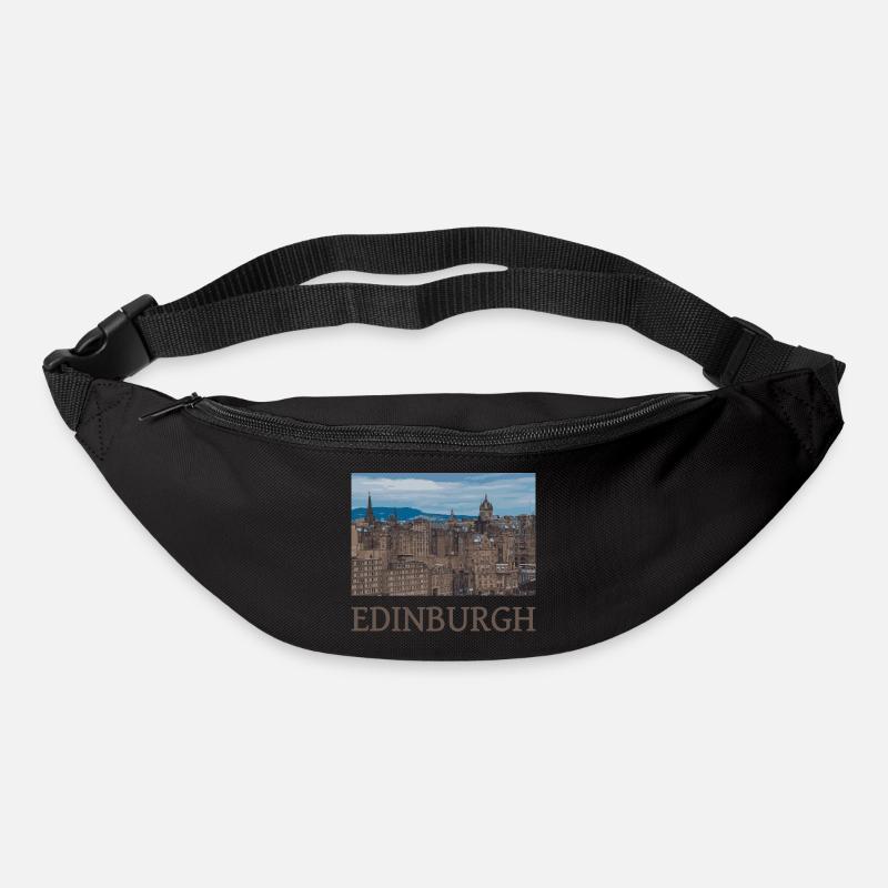 Edimbourg - Sac banane - noir