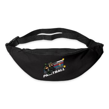 paintball gotcha markierer paintballer - Gürteltasche - Schwarz - Vorne