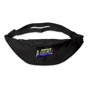 abortion is healthcare abortion low feminine - Bum bag - black - Front