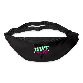 Geek Dinosaur Tshirt Bodybuilding Christmas Tree - Bum bag - black - Front