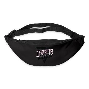 Beach Dinosaur Lover Beard Gang Bodybuilding - Bum bag - black - Front