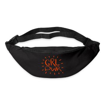 Le pouvoir des filles - Sac banane - noir - Devant