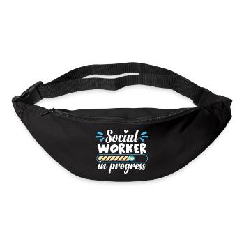 Sozialarbeiterin Frauen - Gürteltasche - Schwarz - Vorne