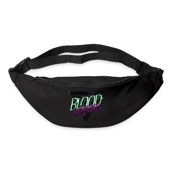 fun movies graphic birthday snowboard present - Bum bag - black - Front