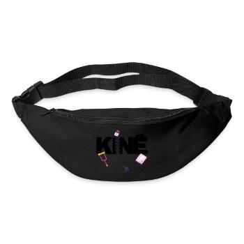 Physiotherapist Gift for Physiotherapist Massager - Bum bag - black - Front