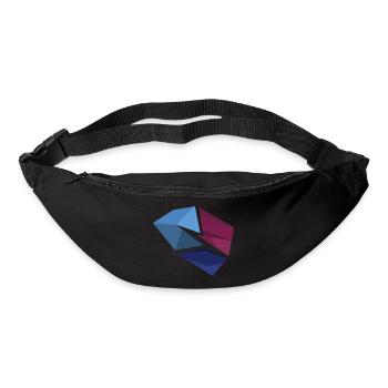 Blue flash - Gürteltasche - Schwarz - Vorne