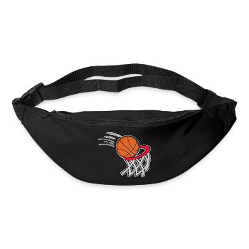 Basketball Basketballer - Gürteltasche - Schwarz - Vorne