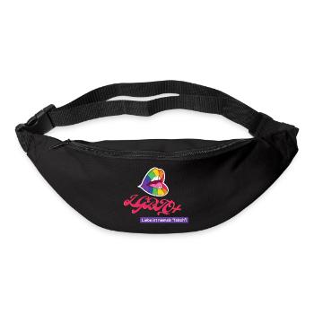 LGBTQ+ - T-Shirt - Gürteltasche - Schwarz - Vorne