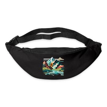 SURREAL - Bum bag - black - Front
