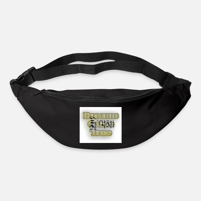 Dreams Come True Digital Art - Bum bag - black