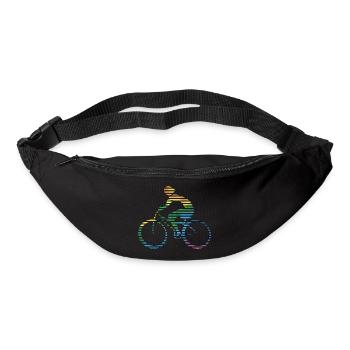 Cycliste - Sac banane - noir - Devant