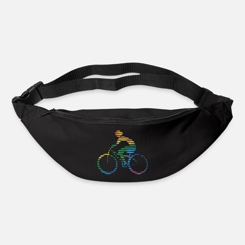 Radfahrer - Gürteltasche - Schwarz