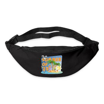 The colorful and cheerful summer of 2023 - Bum bag - black - Front
