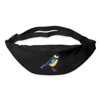 Vogel - Gürteltasche - Schwarz - Vorne