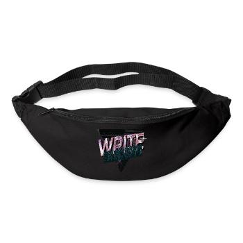 christmas present idea blogging jokes costume - Bum bag - black - Front