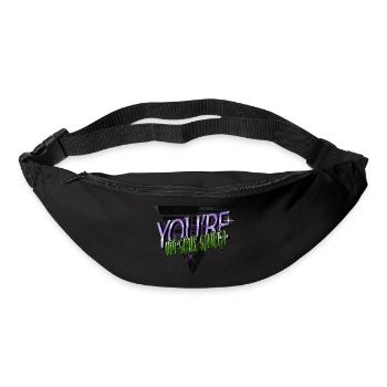 Computer Funny Quote Funny Gym Bodybuilding Humor - Bum bag - black - Front