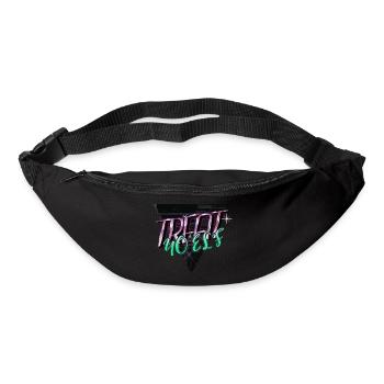 Geek Fun humour arbre de Noël cadeau idée - Sac banane - noir - Devant