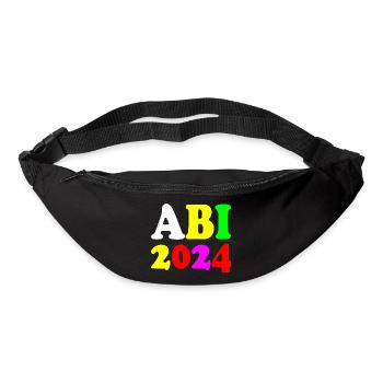 Abi 2024 - Gürteltasche - Schwarz - Vorne