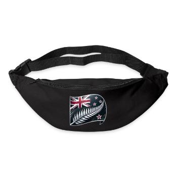 Neuseeland Aotearoa Kiwi 1 - Gürteltasche - Schwarz - Vorne
