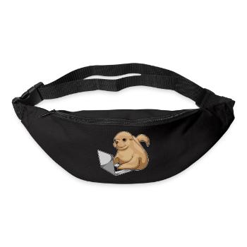 Seal Laptop - Bum bag - black - Front