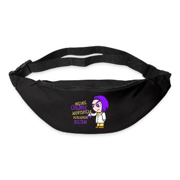 Chimie Chimiste Professeur de chimie Drôle de science - Sac banane - noir - Devant