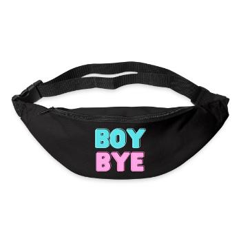 boy bye - Bum bag - black - Front