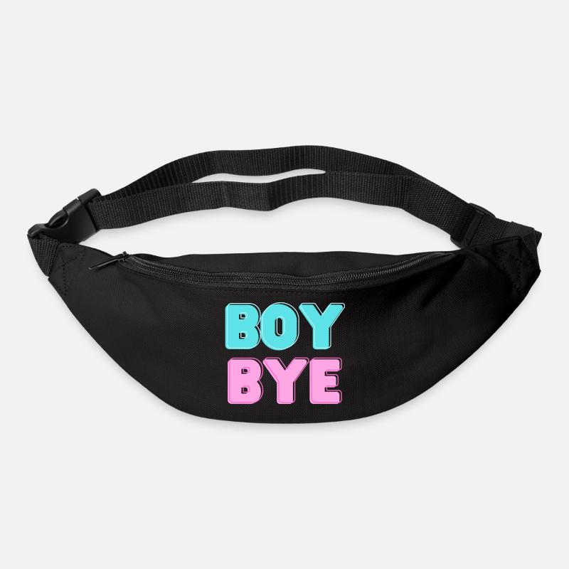 boy bye - Gürteltasche - Schwarz