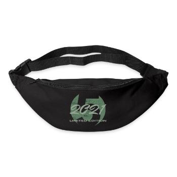 5. Geburtstag 2021 Jungen und Mädchen Geschenk - Gürteltasche - Schwarz - Vorne